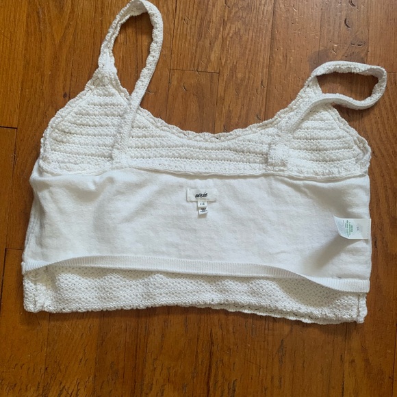 Crochet crop cami bralette - Picture 5 of 10